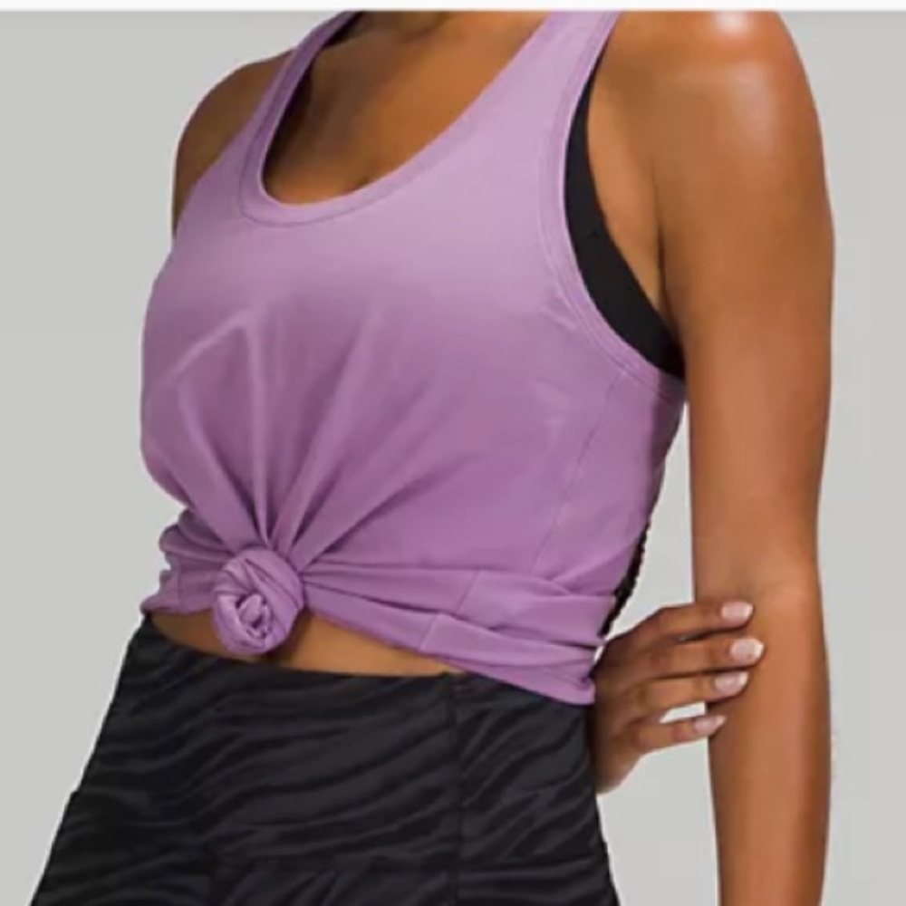 💜LULULEMON LOVE TANK TOP-WISTERIA PURPLE, 12💜 - Picture 3 of 13